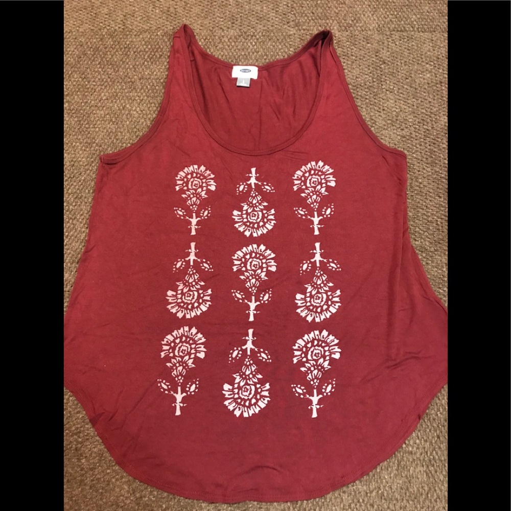 Adorable floral tank